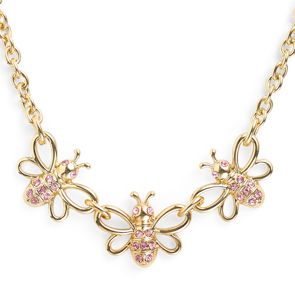240 Charming Bumblebee Necklace 25$